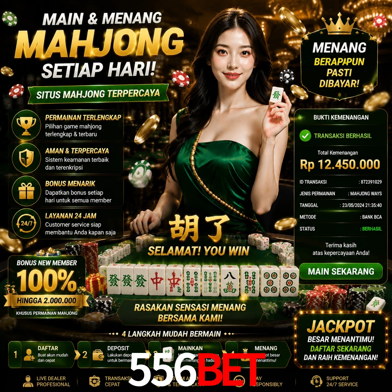 Ganhar e sacar na 556bet